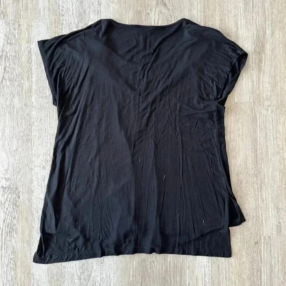 Womens Avenue Black Shirt - 14/16 - Picture 4 of 6